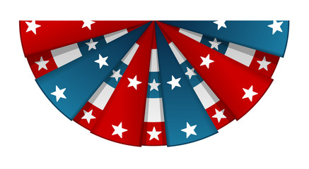 bunting american flag