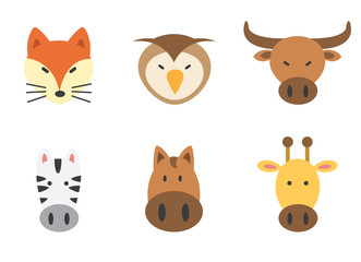 Fototapeta premium set of animal icon
