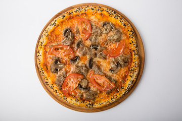 Fresh baked pizza