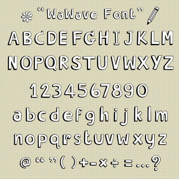 wawave font