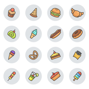 Dessert Icons