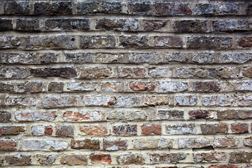 Old grunge brick wall background