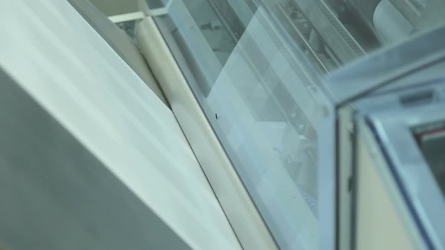 Printed paper run fast in during book publishing