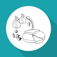 sketch icon. creative concept.  Flat illiustration , vector