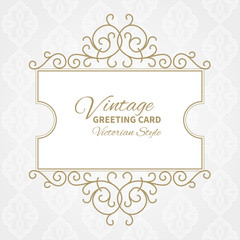 Vintage vignettes and frames