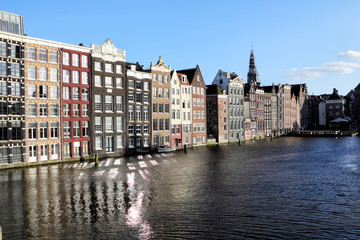 Fototapeta premium Damrak, Amsterdam
