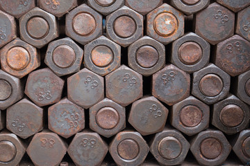 Cogwheel, screw heads, gears, textures and other metal details i