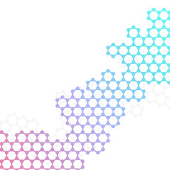 Vector structure molecule of DNA and neurons