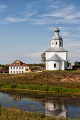Fototapeta premium Ilinsky church at Suzdal in summer. Russia