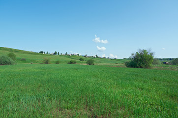 North Russian village