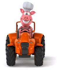Obraz premium Fun pig