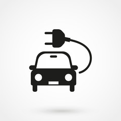 electric car icon