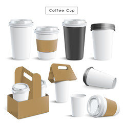 Paper coffee cups