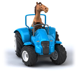 Fototapeta premium Fun horse