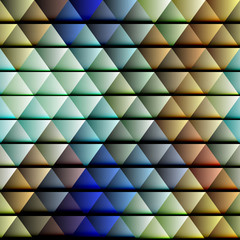 Abstract seamless triangle pattern. 