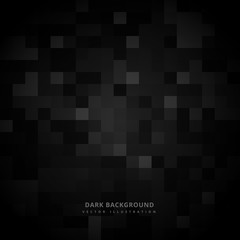 black square mosaic background