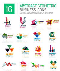 Obraz premium Abstract business icons