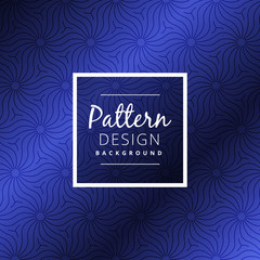 blue pattern design