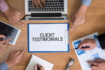 CLIENT TESTIMONIALS