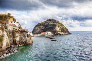 view at  Sant Angelo , Ischia island , Italy