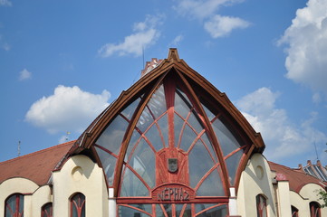 Peolpes house roof in szerencs city