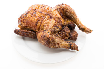 Roast and grill chicken meat