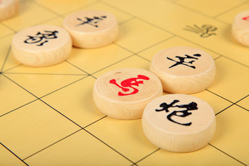 Obraz na płótnie Canvas Chinese chess