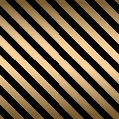 Classic diagonal lines pattern on black. Vector design