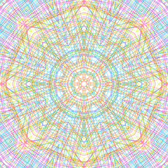 Abstract color pattern