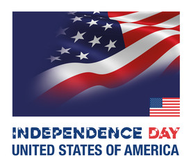 Fototapeta na wymiar Independence Day - Usa Flag Background 