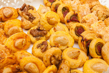 bunch of pastery starters
