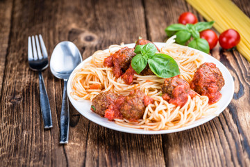 Spaghetti with Meatballs