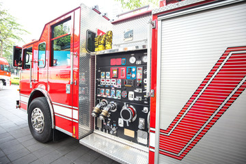Fire engine detail