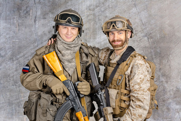 Two special force soldiers
