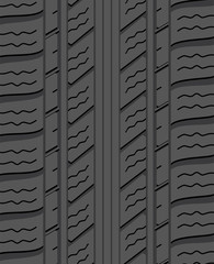 vector black rubber tyre background pattern