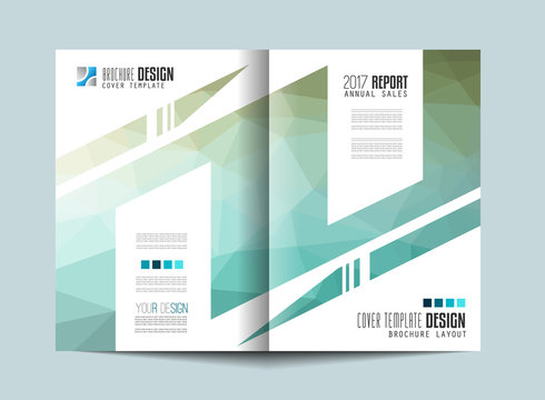 Brochure template, Flyer Design or Depliant Cover for business presentation and magazine covers, annual reports and marketing generic purposes.