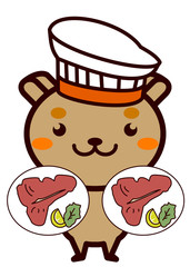 イタリア料理と動物シリーズ