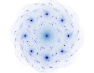 Geometry of Space series. Visually attractive backdrop made of conceptual grids curves and fractal elements suitable as element