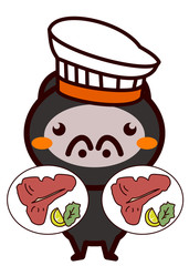 イタリア料理と動物シリーズ