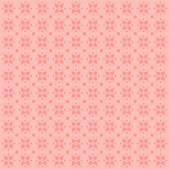 Floral pattern. Pink background.