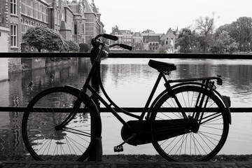 Fototapeta na wymiar Bike in Hague