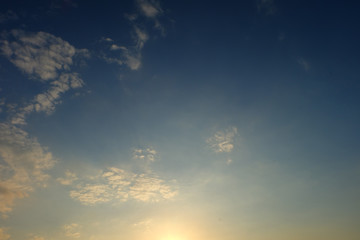 sunrise morning sky.