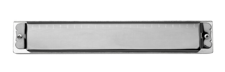 harmonica isolated on white background