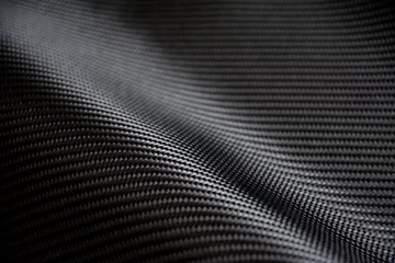 Foto op Aluminium Carbon fiber composite raw material background © prakasitlalao