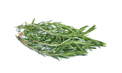 rosemary isolated on white background