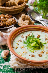 Traditional cold soup