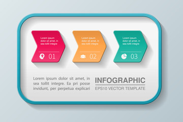 Vector infographic template