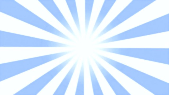 Rotating Stripes Background Animation - Loop Blue