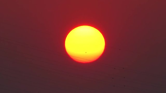 4K・夕日のアップ_3-301