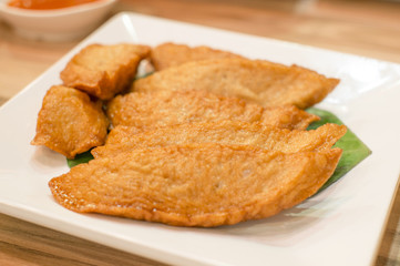 fried pressed pork